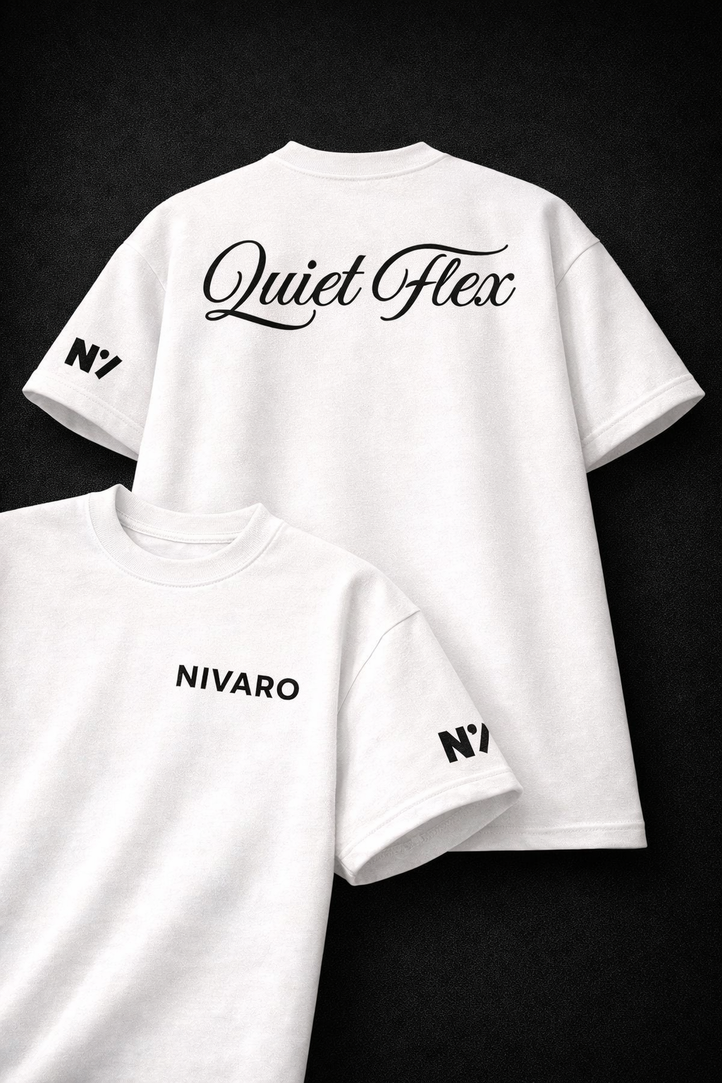 "Quiet Flex" Oversized Tee