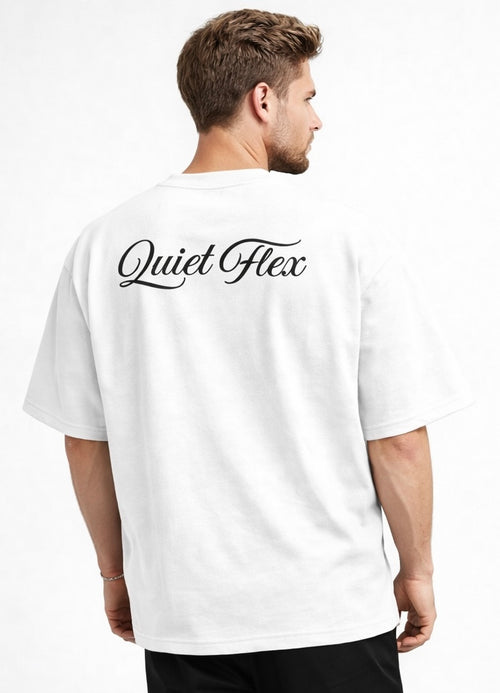 "Quiet Flex" Oversized Tee